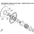 SECONDARY FIXING PULLEY ASSY - WHEN STOCK IS 0 THIS ITEM IS NO LONGER AVAILABLE product image
