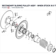 SECONDARY SLIDING PULLEY ASSY - WHEN STOCK IS 0 THIS ITEM IS NO LONGER AVAILABLE product image