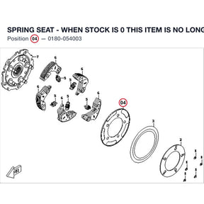 SPRING SEAT - WHEN STOCK IS 0 THIS ITEM IS NO LONGER AVAILABLE product image