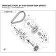 DRIVE BELT REPL BY 0180-055000-0004 product image