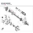 SPLINE WASHER product image