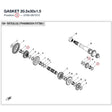 GASKET 20.5x30x1.5 product image