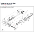 DRIVE BEVEL GEAR SHAFT product image