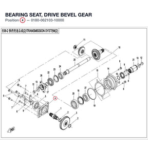BEARING SEAT, DRIVE BEVEL GEAR product image