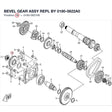 BEVEL GEAR ASSY REPL BY 0180-0622A0 product image