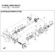 O-SEAL RING 88x2.5 product image