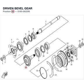 DRIVEN BEVEL GEAR product image
