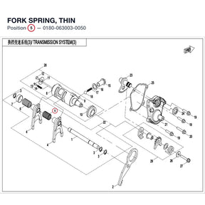 FORK SPRING, THIN product image
