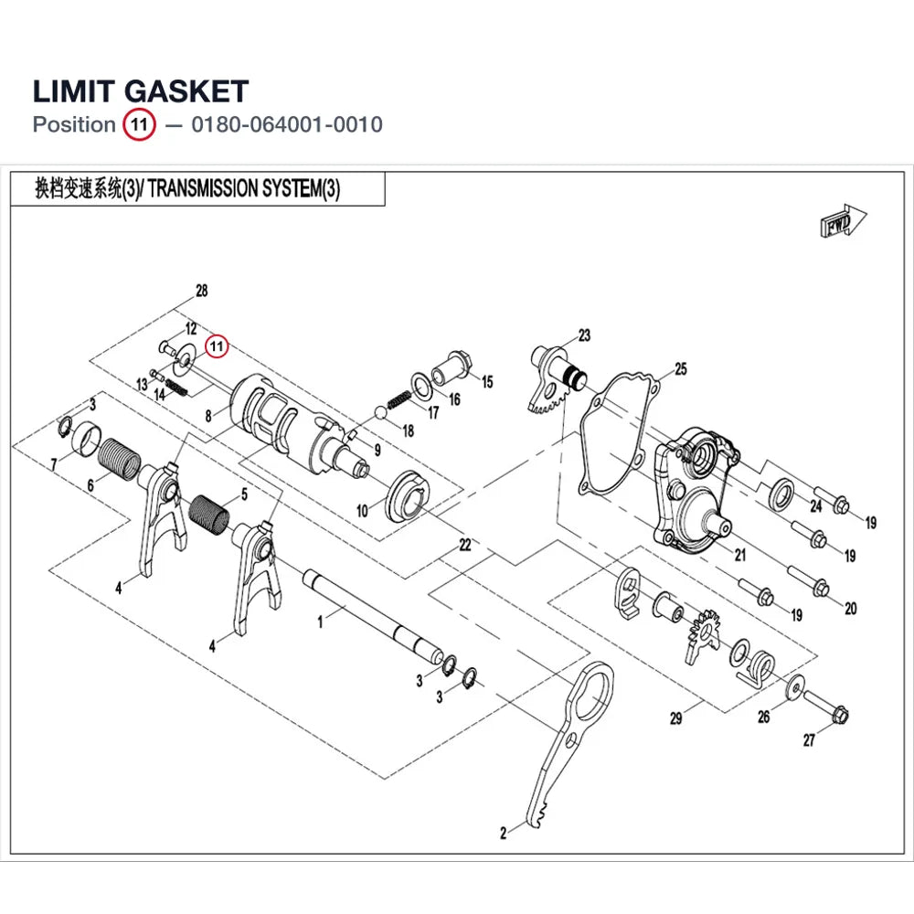 LIMIT GASKET product image