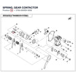 SPRING, GEAR CONTACTOR product image