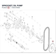 SPROCKET, OIL PUMP product image