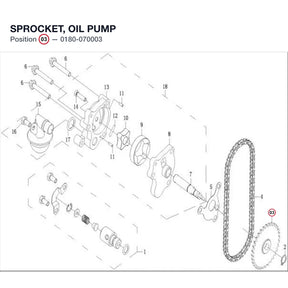 SPROCKET, OIL PUMP product image