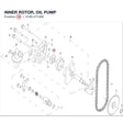 INNER ROTOR, OIL PUMP product image