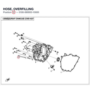 HOSE, OVERFILLING product image