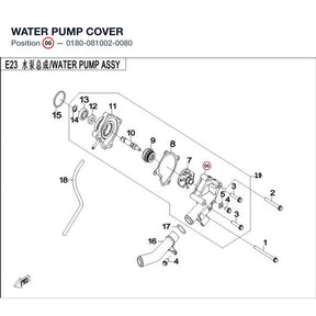 WATER PUMP COVER product image