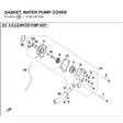 GASKET, WATER PUMP COVER product image