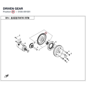 DRIVEN GEAR product image