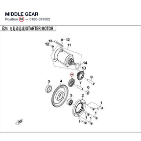 MIDDLE GEAR product image
