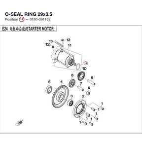 O-SEAL RING 29x3.5 product image