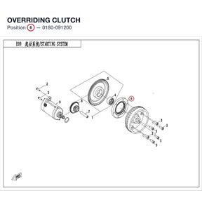 OVERRIDING CLUTCH product image