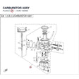 CARBURETOR ASSY product image