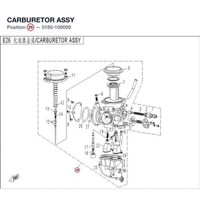 CARBURETOR ASSY product image