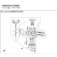 THROTTLE COVER product image