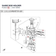 GUIDE ROD HOLDER product image