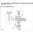 VACUUM COVER - WHEN STOCK IS 0 THIS ITEM IS NO LONGER AVAILABLE product image