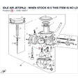 IDLE AIR JET(PAJ) - WHEN STOCK IS 0 THIS ITEM IS NO LONGER AVAILABLE product image