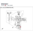 DRAIN BOLT product image