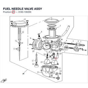 FUEL NEEDLE VALVE ASSY product image