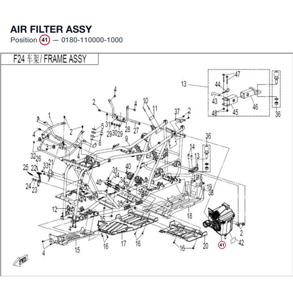 AIR FILTER ASSY product image