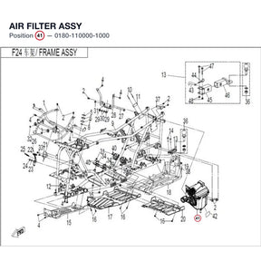 AIR FILTER ASSY product image