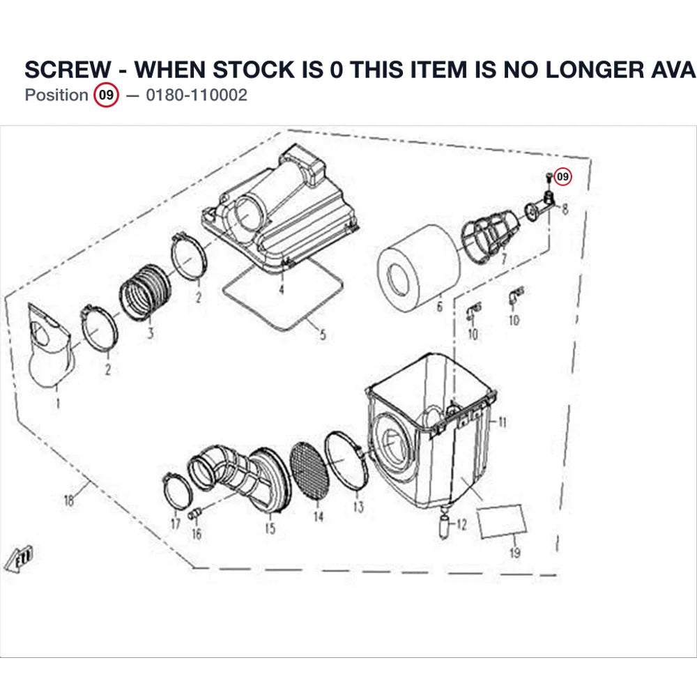 SCREW - WHEN STOCK IS 0 THIS ITEM IS NO LONGER AVAILABLE product image