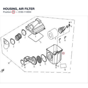HOUSING, AIR FILTER product image