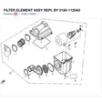 FILTER ELEMENT ASSY REPL BY 0180-1120A0 product image