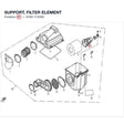 SUPPORT, FILTER ELEMENT product image