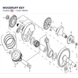 WOODRUFF KEY product image