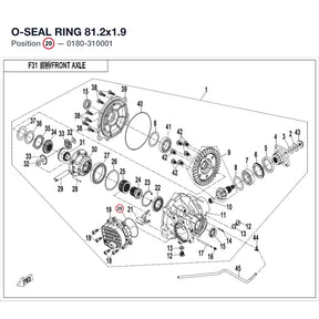 O-SEAL RING 81.2x1.9 product image