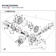 SPLINE BUSHING product image