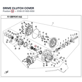 DRIVE CLUTCH COVER product image