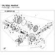 OIL SEAL 48x65x9 product image