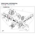 DRIVE GEAR, DIFFERENTIAL product image
