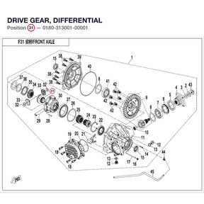 DRIVE GEAR, DIFFERENTIAL product image