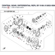 CENTRAL GEAR, DIFFERENTIAL REPL BY 0180-313003-00004 product image