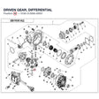DRIVEN GEAR, DIFFERENTIAL product image