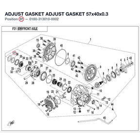 ADJUST GASKET product image