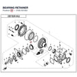 BEARING RETAINER product image