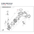 O-SEAL RING 64.5x3 product image
